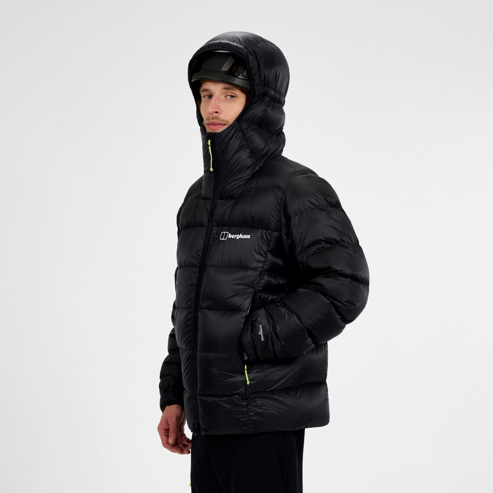 MTN Arete Ultra Daunen-Hoody für Herren - Schwarz