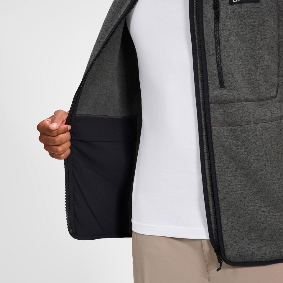 Men's Asterby Interactive Jacket - Black/Grey