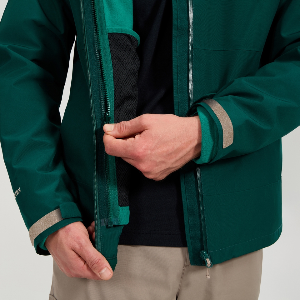 BERGHAUS M BRBLFELL GTX GEMINI 3IN1 JKT GRN/GRN