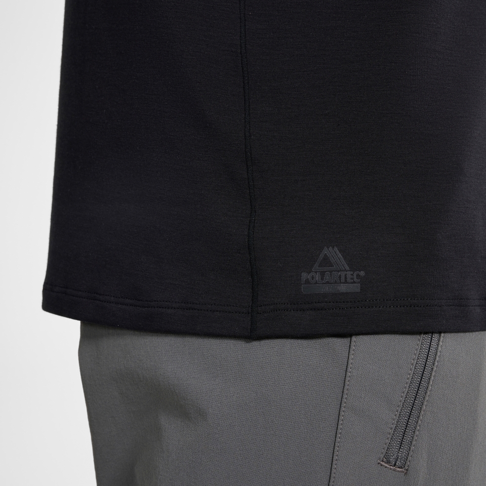 Berghaus Delta Langarm-Shirt für Herren - Schwarz