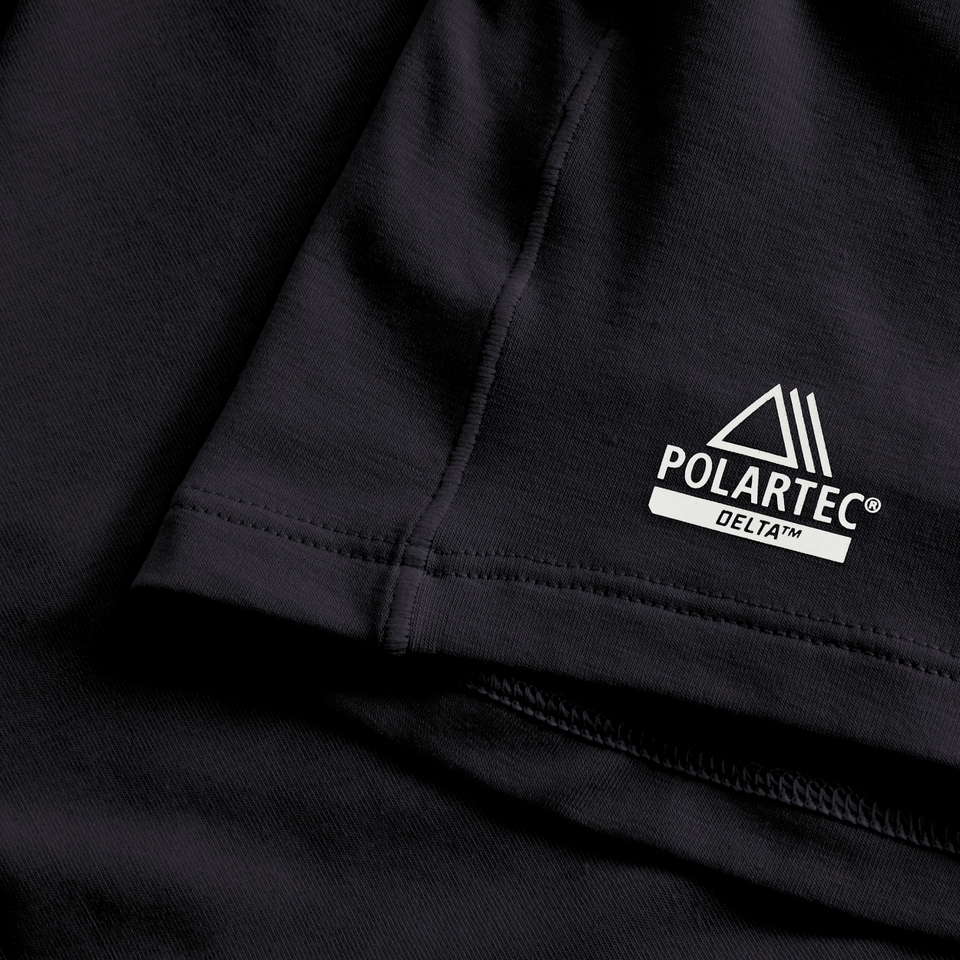 Berghaus Delta Langarm-Shirt für Herren - Schwarz