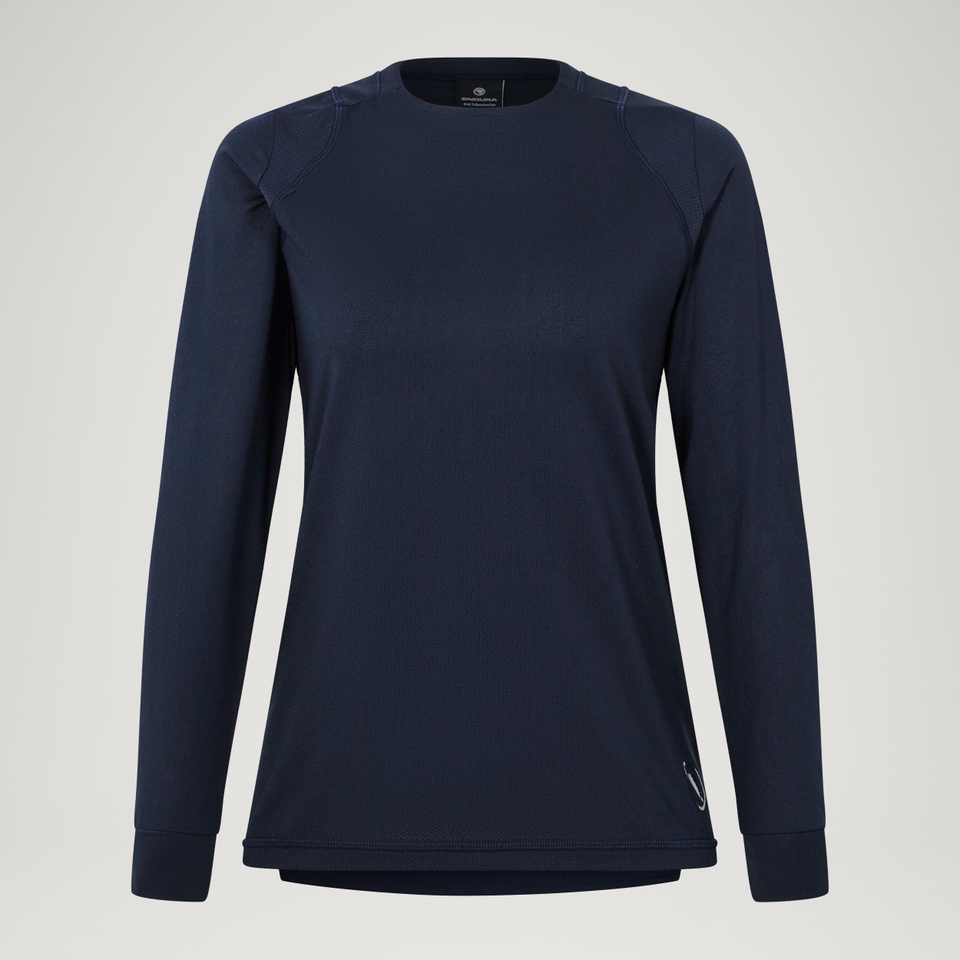 Women's SingleTrack L/S Jersey - Midnight Navy