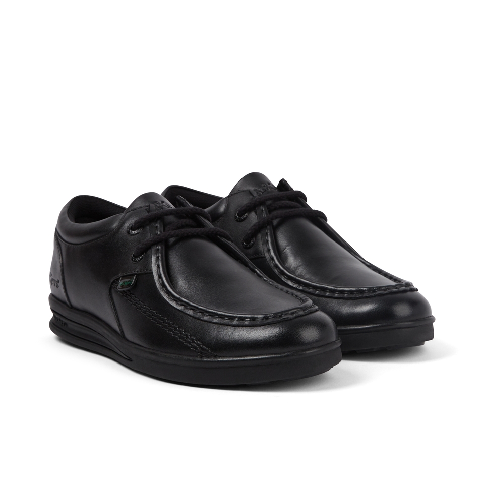 Adult Mens Troiko Wall Leather Shoes Black
