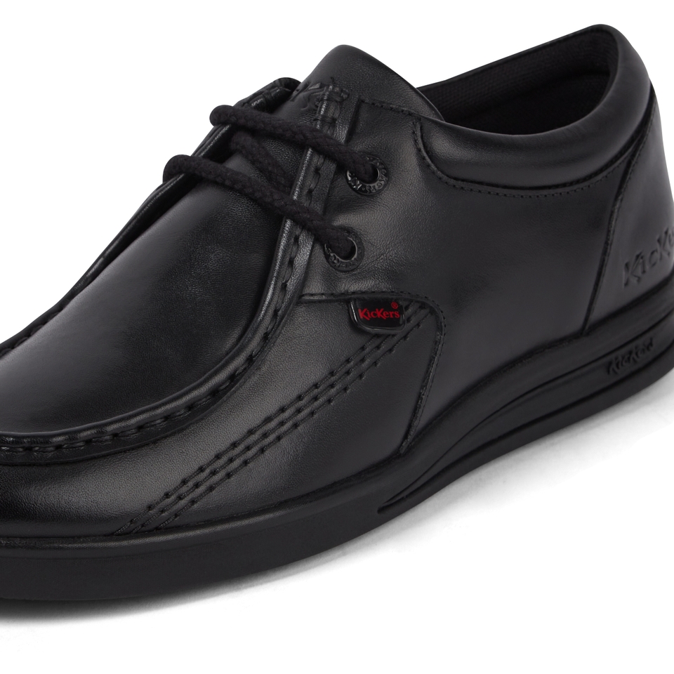 Adult Mens Troiko Wall Leather Shoes Black