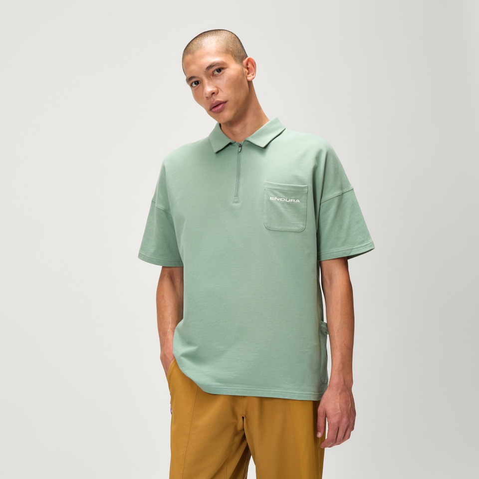 Forty1Thirty Polo - Loch-Grün