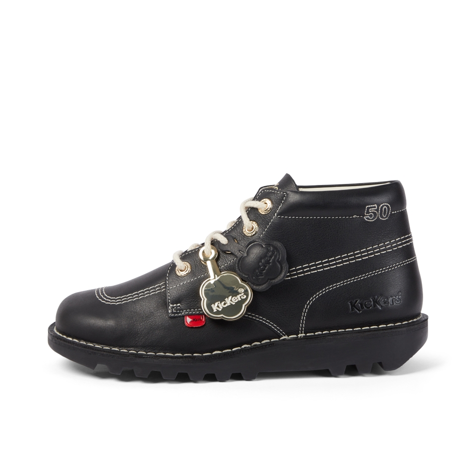 Adult Unisex Kick Hi Goldie Boots Black