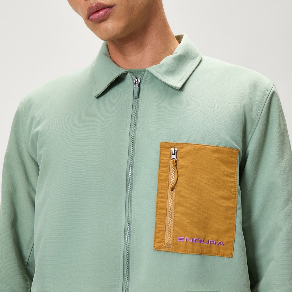 Forty1Thirty Coach Jacket - Loch-Grün