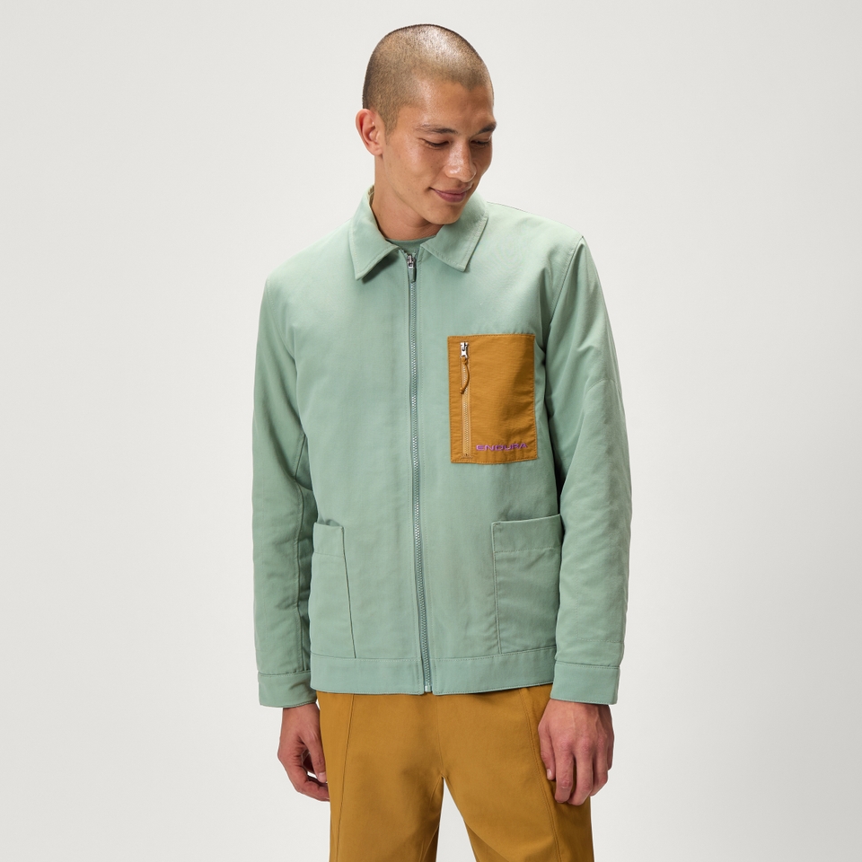 Forty1Thirty Coach Jacket - Loch-Grün