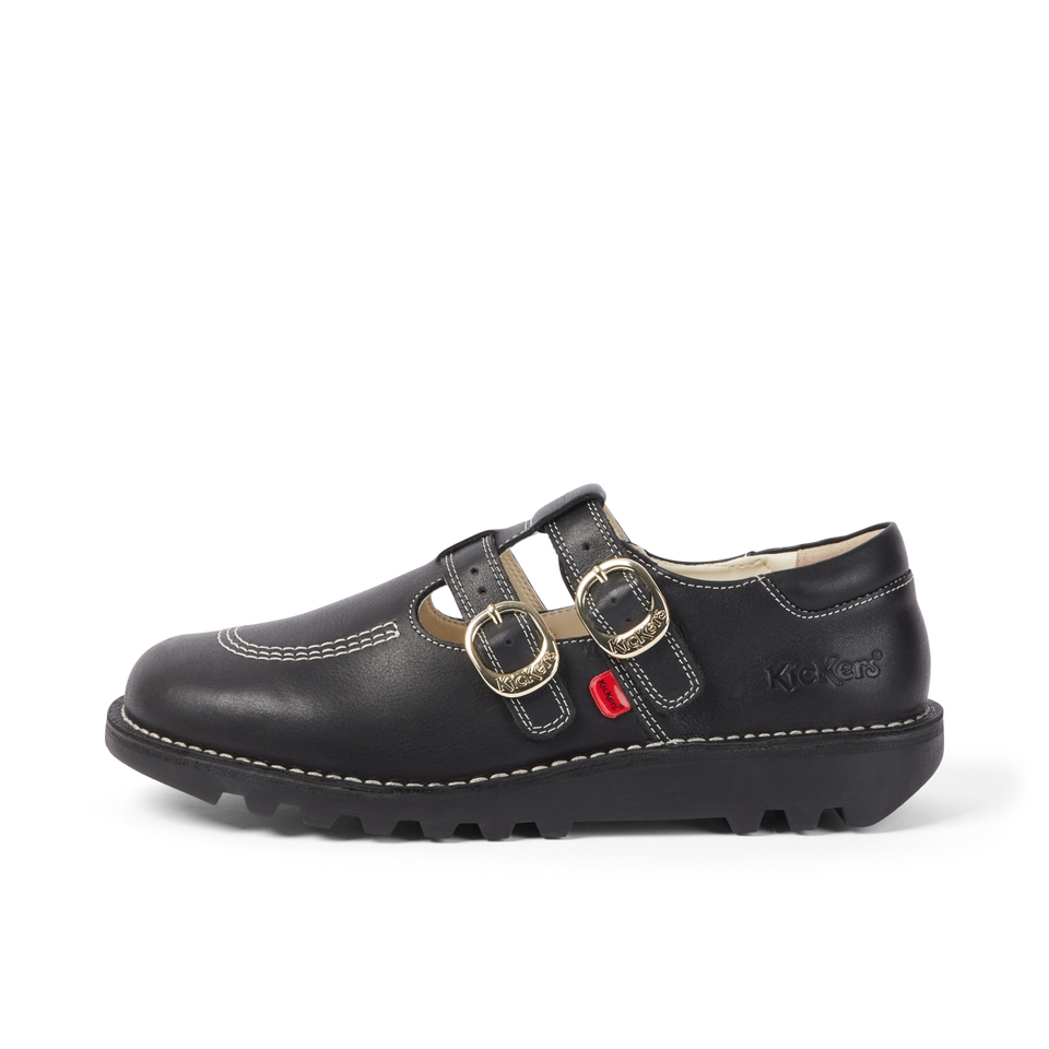 Adult Unisex Kick T-Bar Goldie Shoes Black