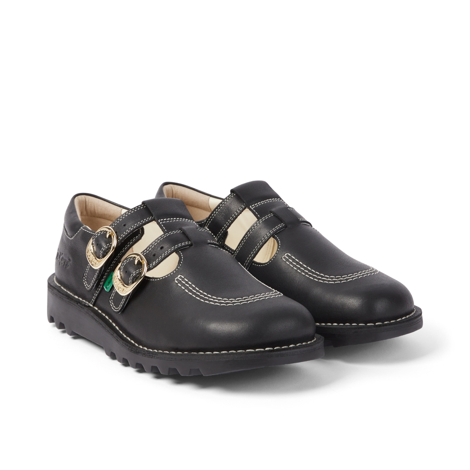 Adult Unisex Kick T-Bar Goldie Shoes Black