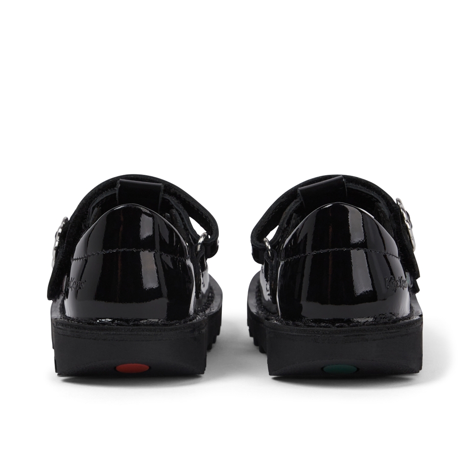 Infant Girls Kick T-Bar Meadow Patent Leather Black