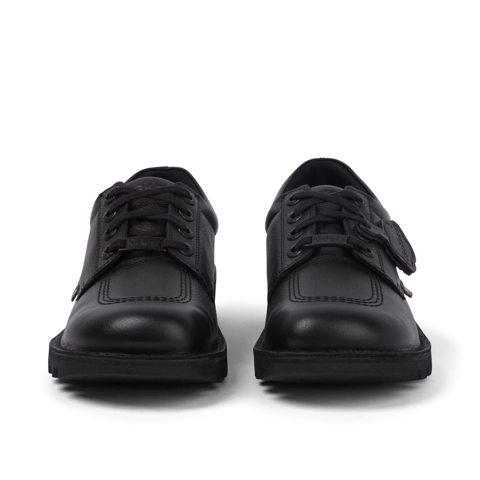 Adult Mens Kick Lo Tab Leather Shoes Black