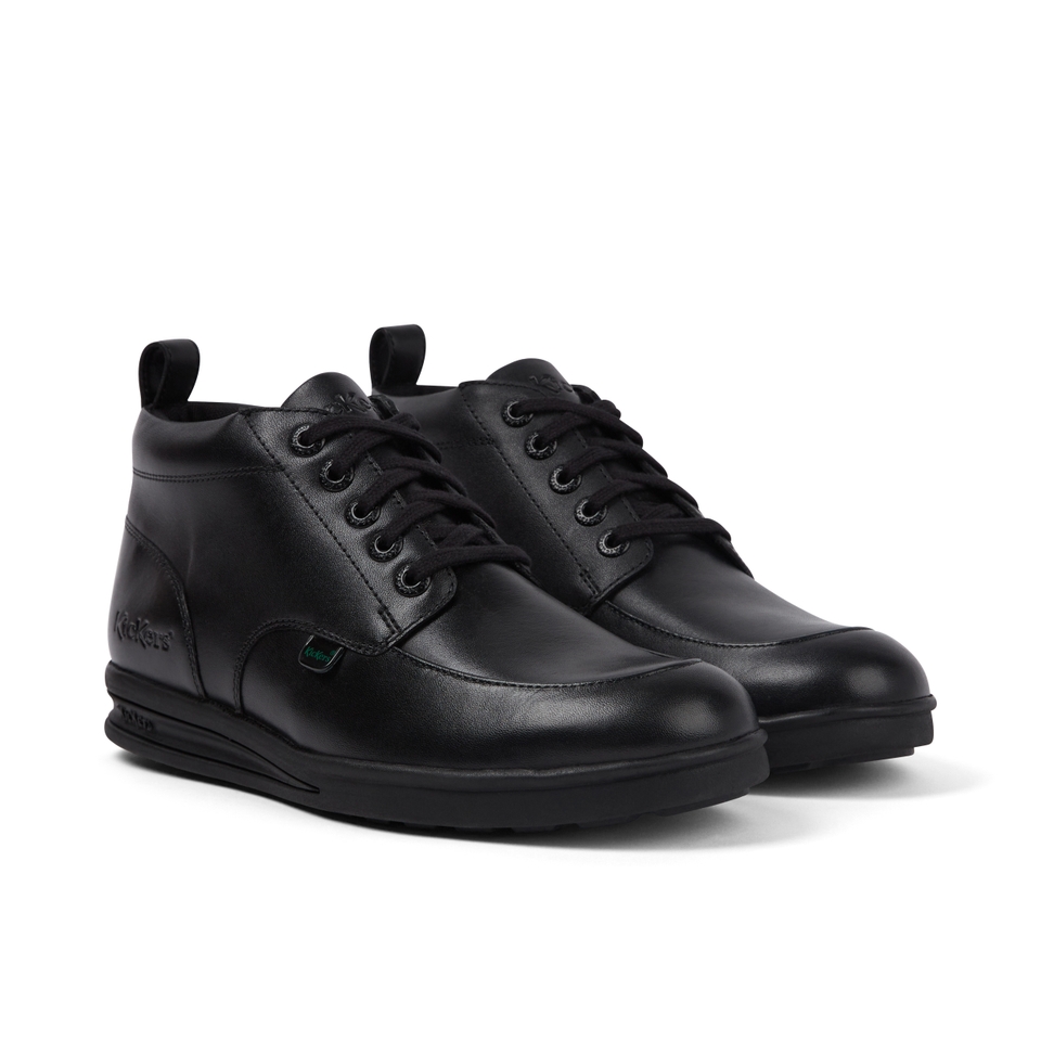 Adult Mens Troiko Hi Leather Boots Black
