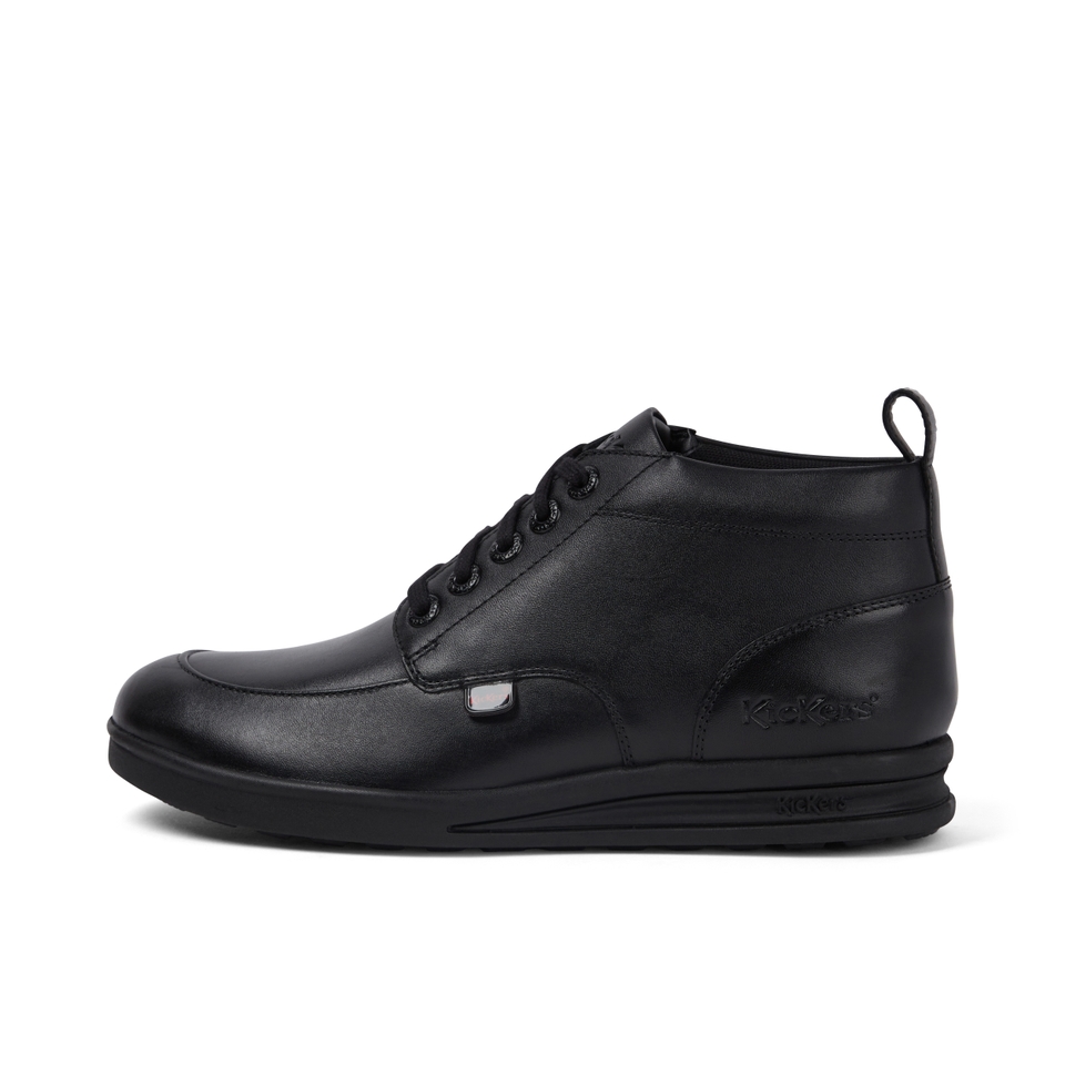 Adult Mens Troiko Hi Leather Boots Black