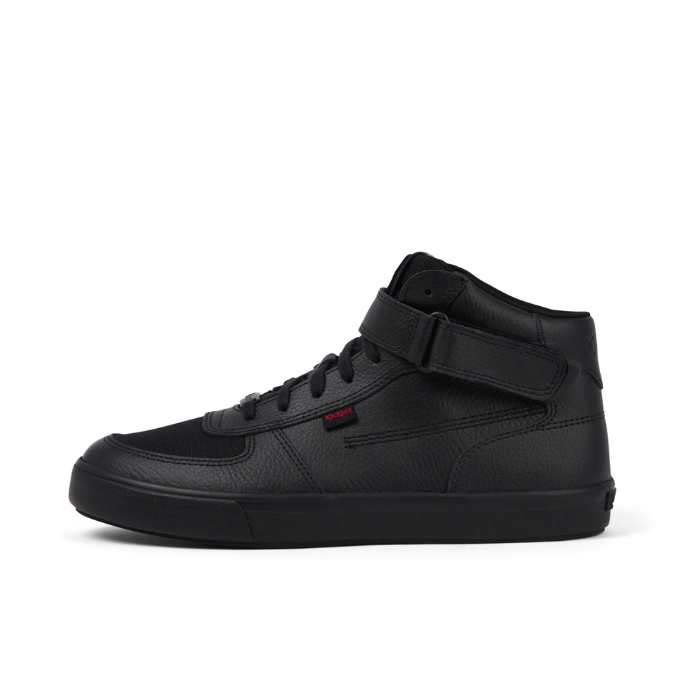 Adult Mens Tovni Hi Mix Mesh Text Boots Black