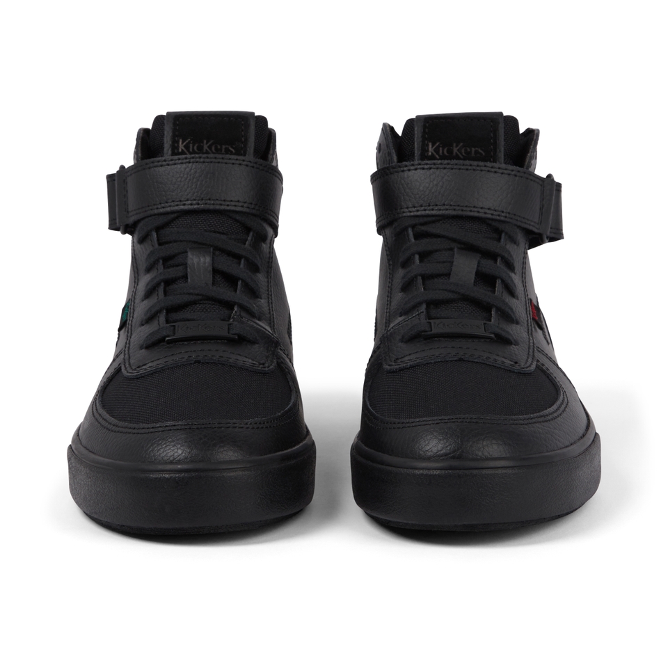 Adult Mens Tovni Hi Mix Mesh Text Boots Black