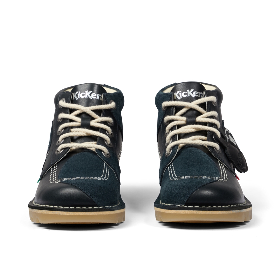 Adult Unisex Kick Hi Stitch Boots Navy