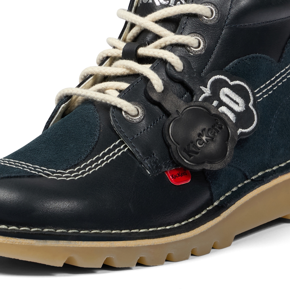 Adult Unisex Kick Hi Stitch Boots Navy