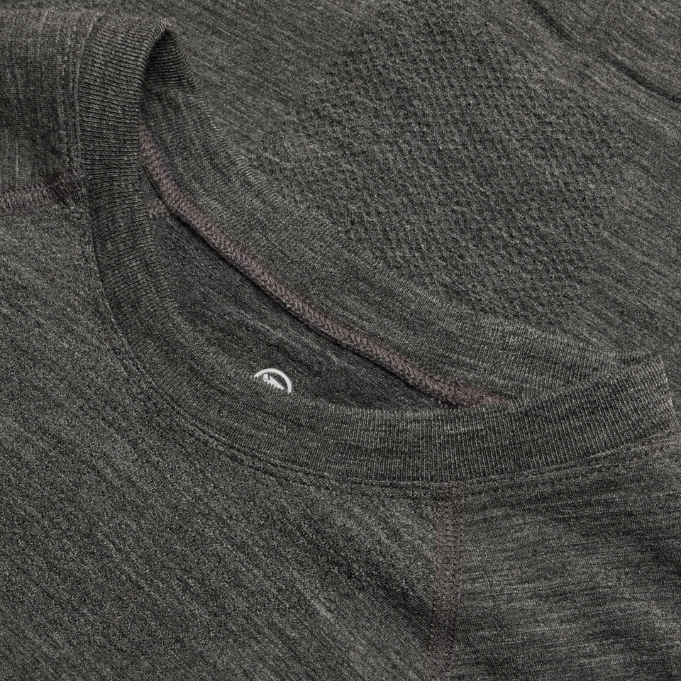 Women's BaaBaa Pro S/S Base Layer - Grey