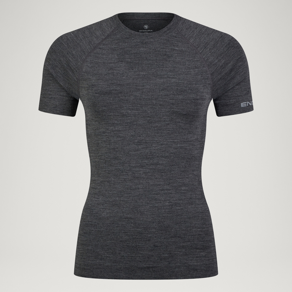 Women's BaaBaa Pro S/S Base Layer - Grey