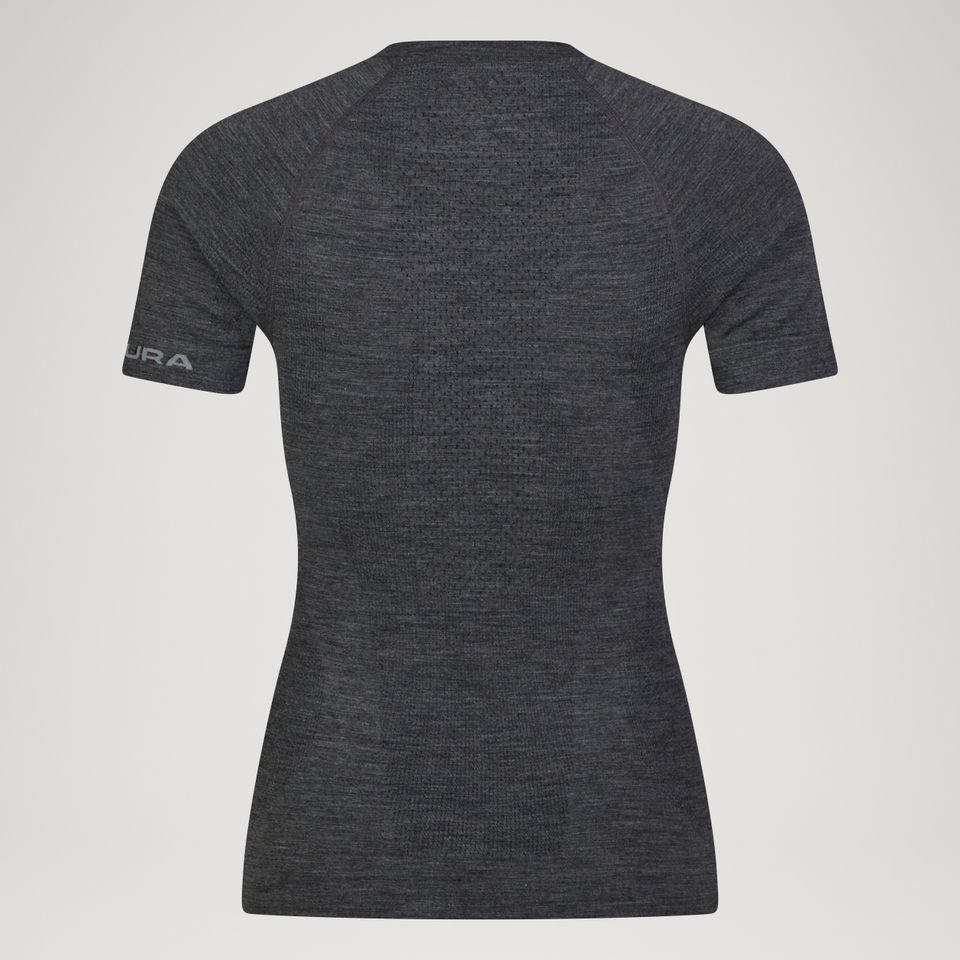 Women's BaaBaa Pro S/S Base Layer - Grey