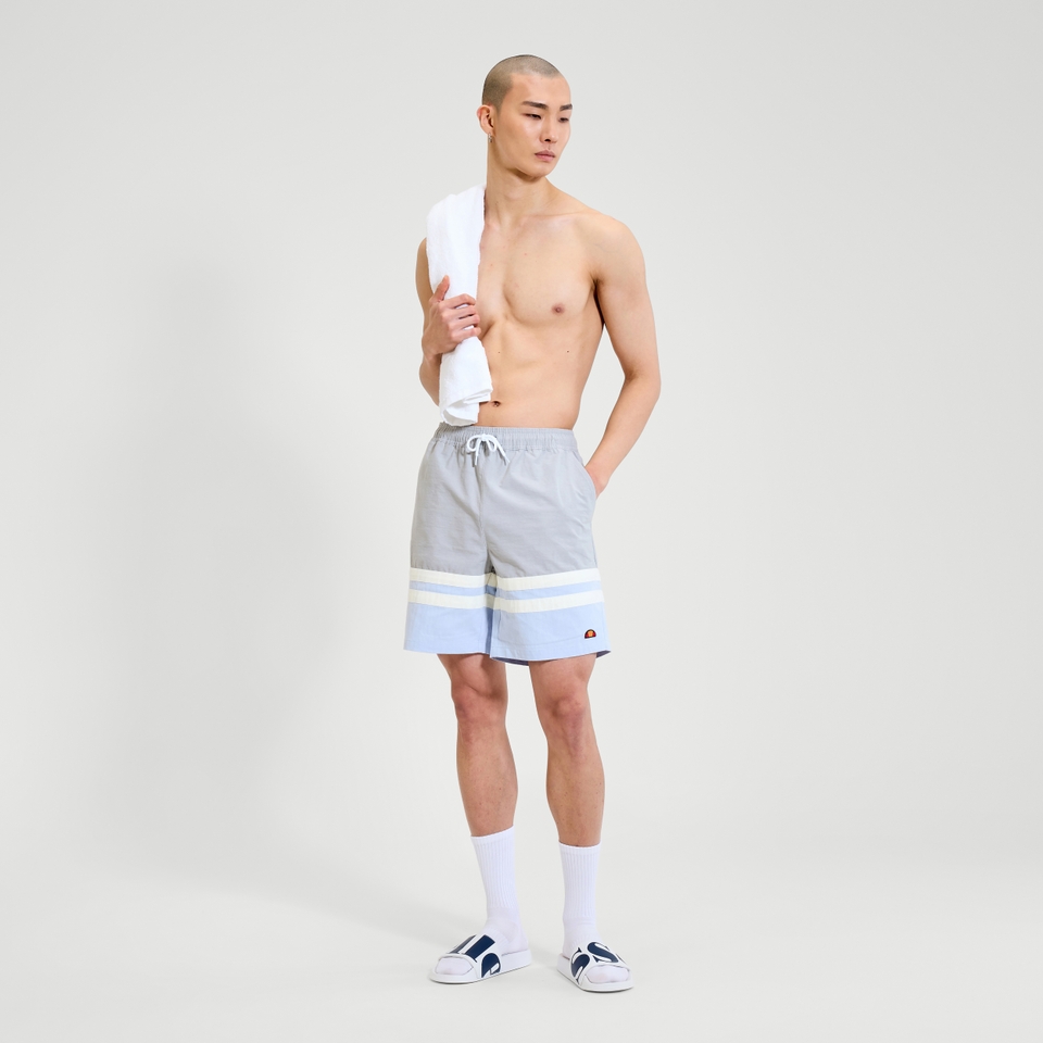Badeshorts Metuli für Herren Grau/Mehrfarbig