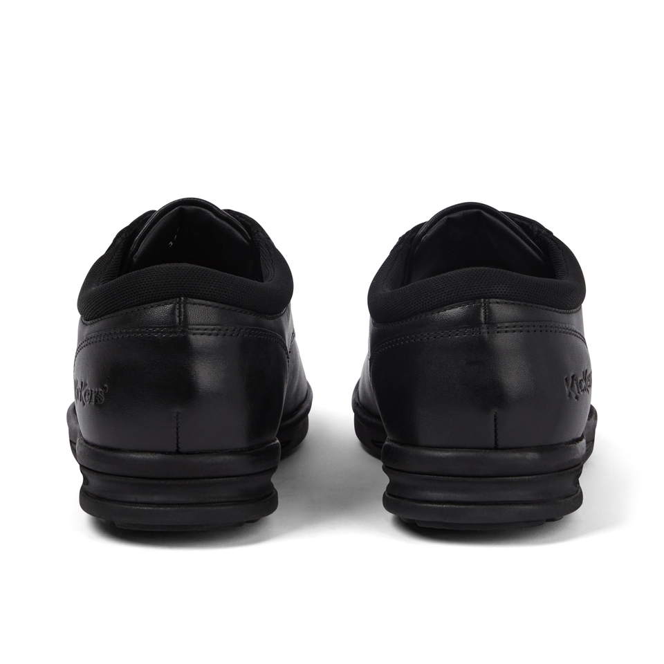 Adult Mens Troiko Lo Leather Shoes Black