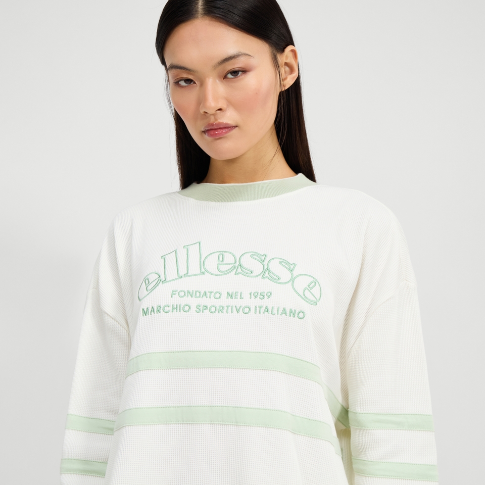 Sweatshirt Manigod für Damen Cremefarben