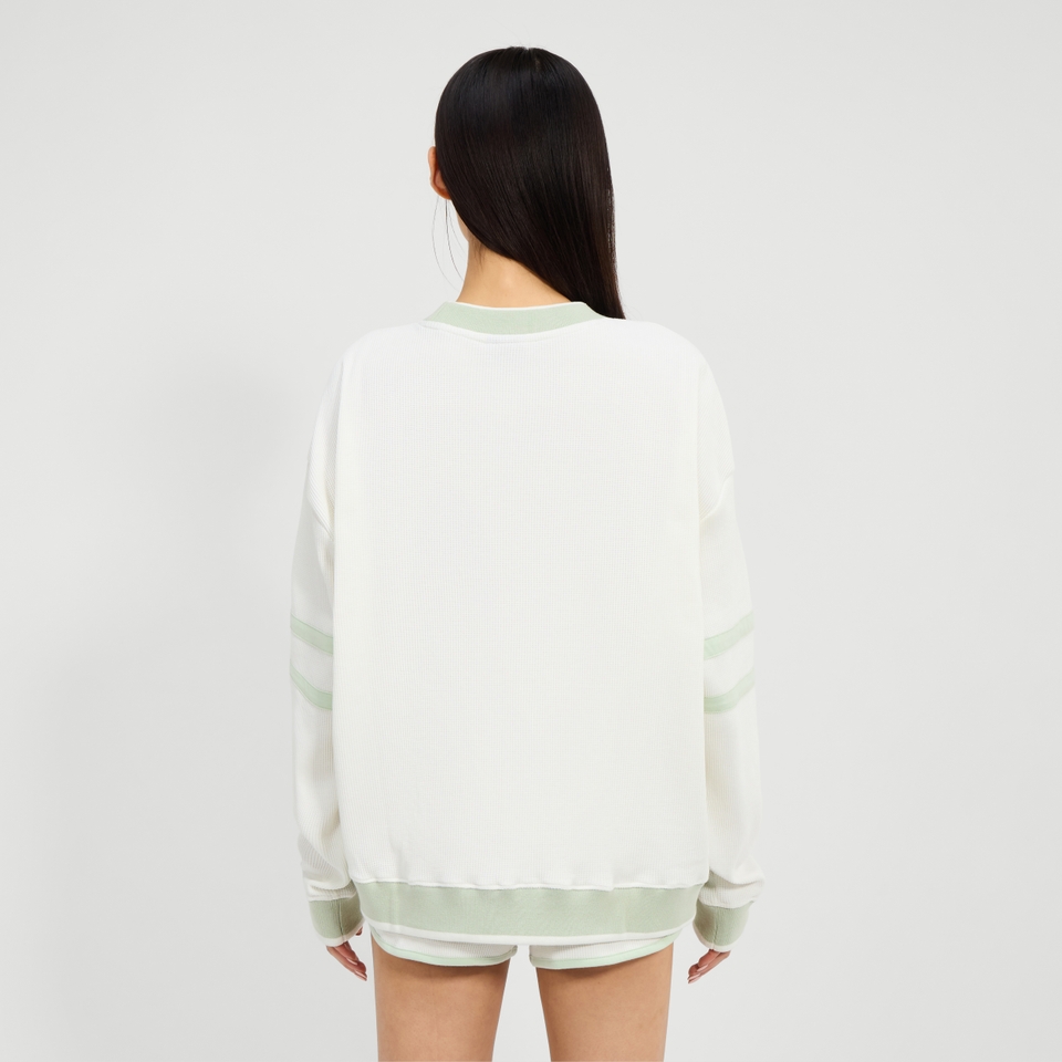 Sweatshirt Manigod für Damen Cremefarben