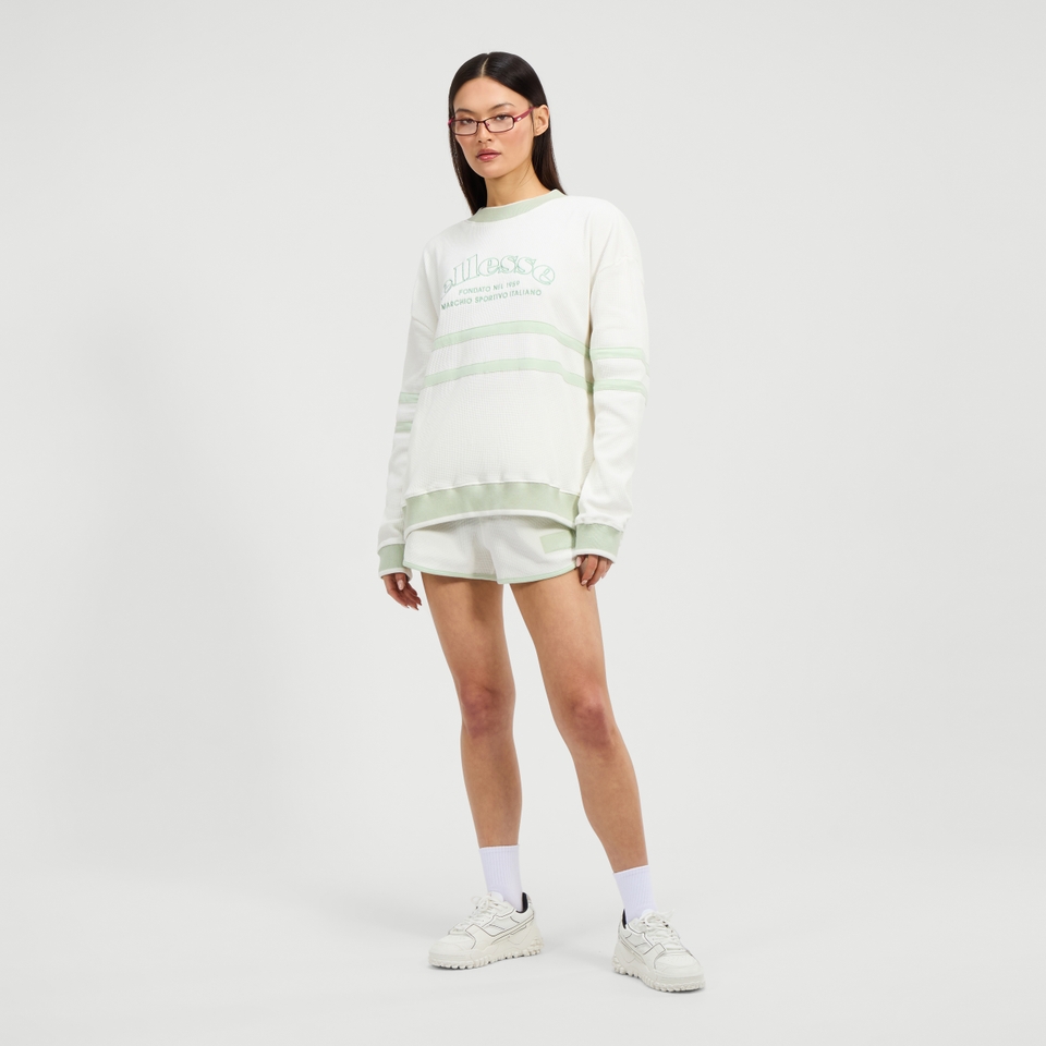 Sweatshirt Manigod für Damen Cremefarben