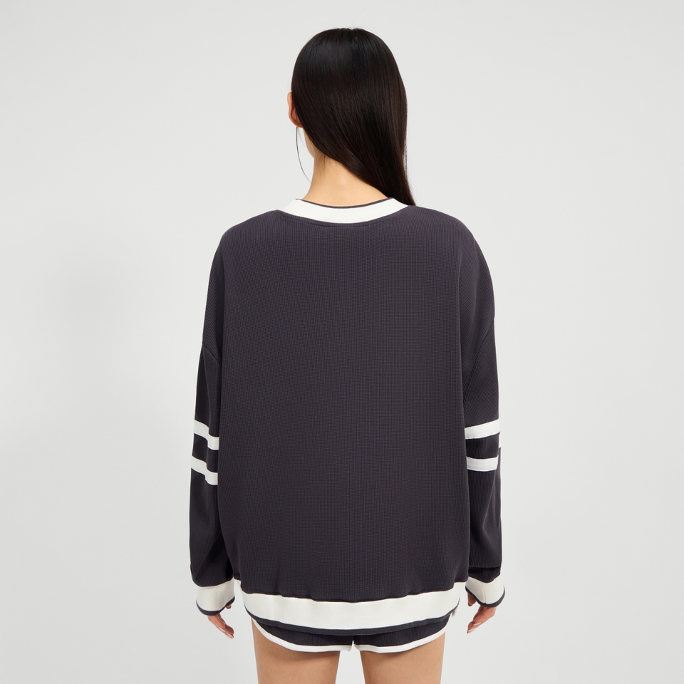 Sweatshirt Manigod für Damen Dunkelgrau