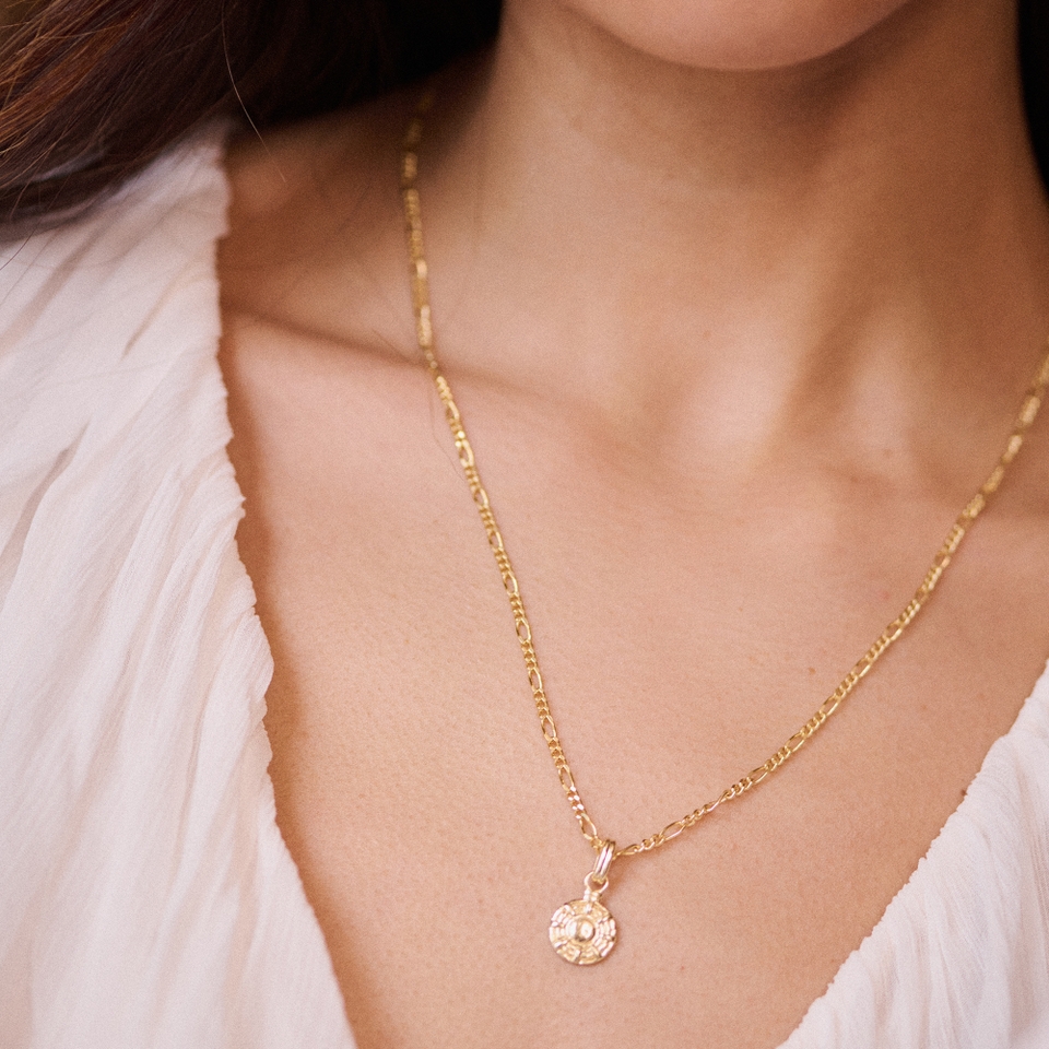 Daisy London Apollo 18k Gold-Plated Pendant Necklace
