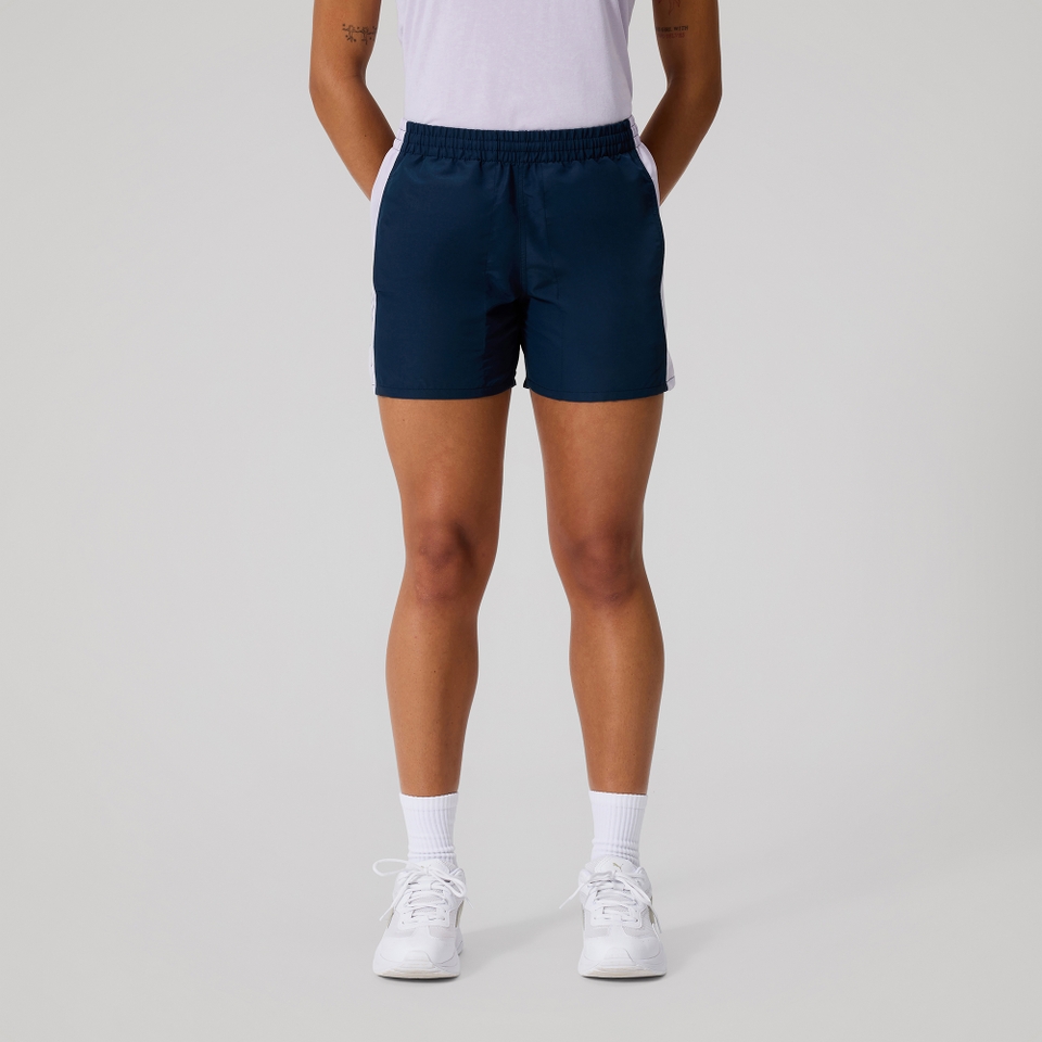 WOMENS FUNDAMENTALS PANEL TACTIC SHORT NAVY