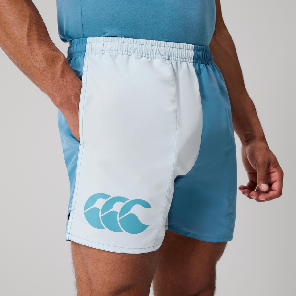 MENS FUNDAMENTALS HARLETIC SHORT BLUE
