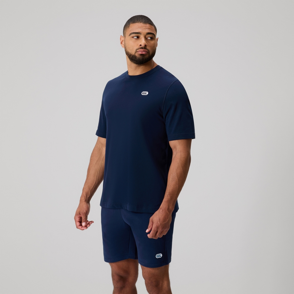 MENS SPORT DEPT. LOGO T-SHIRT NAVY