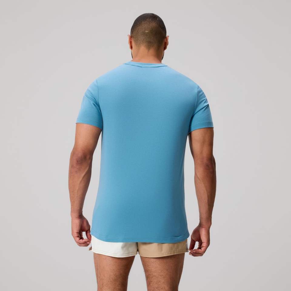 MENS FUNDAMENTALS T-SHIRT BLUE