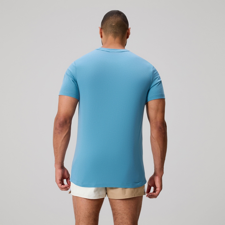 MENS FUNDAMENTALS T-SHIRT BLUE