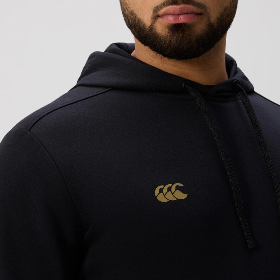 MENS TEMPO+ HOODIE BLACK