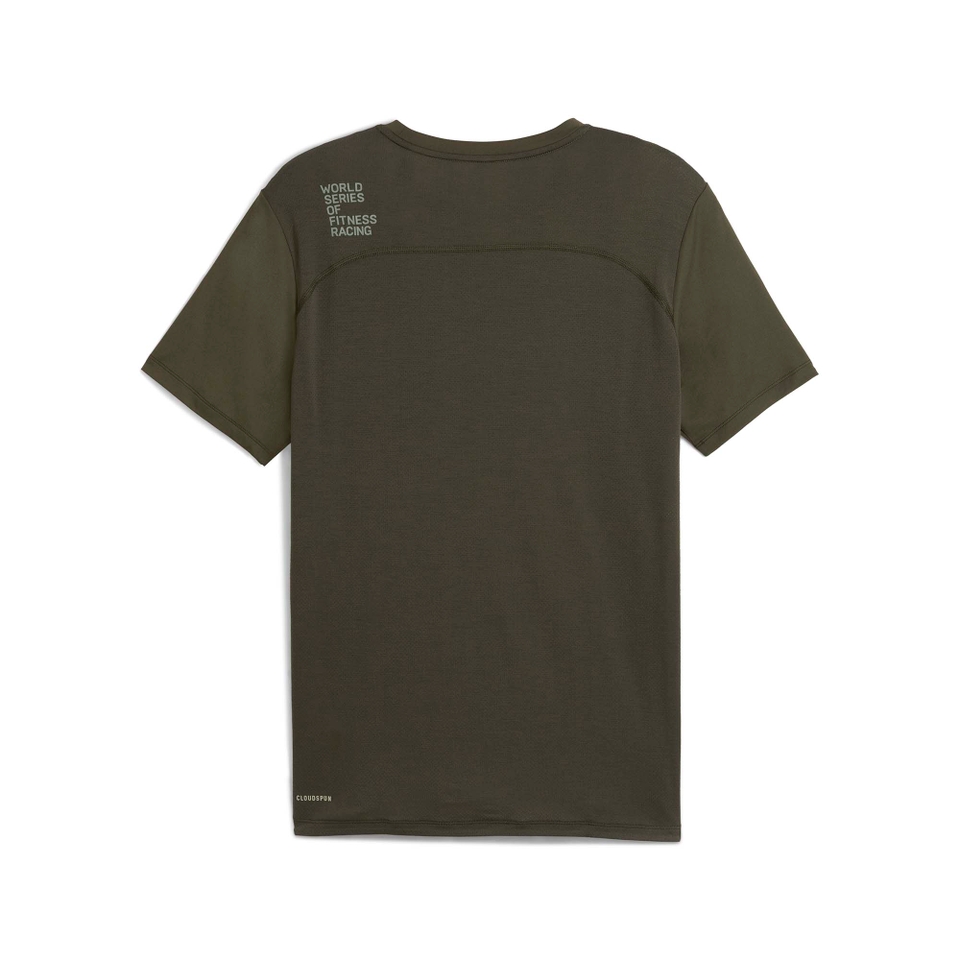 Hyrox M PUMA x HYROX CLOUDSPUN THERMOADAPT TEE - Green