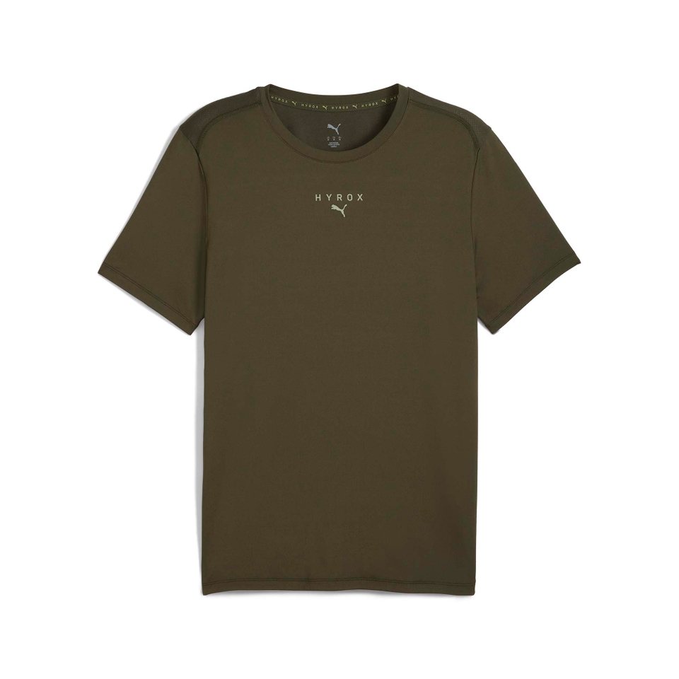 Hyrox M PUMA x HYROX CLOUDSPUN THERMOADAPT TEE - Green