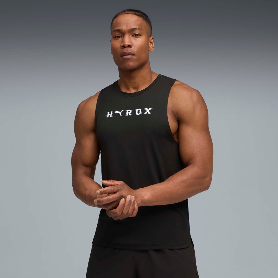 Hyrox M PUMA x HYROX CLOUDSPUN THERMOADAPT TANK - Black