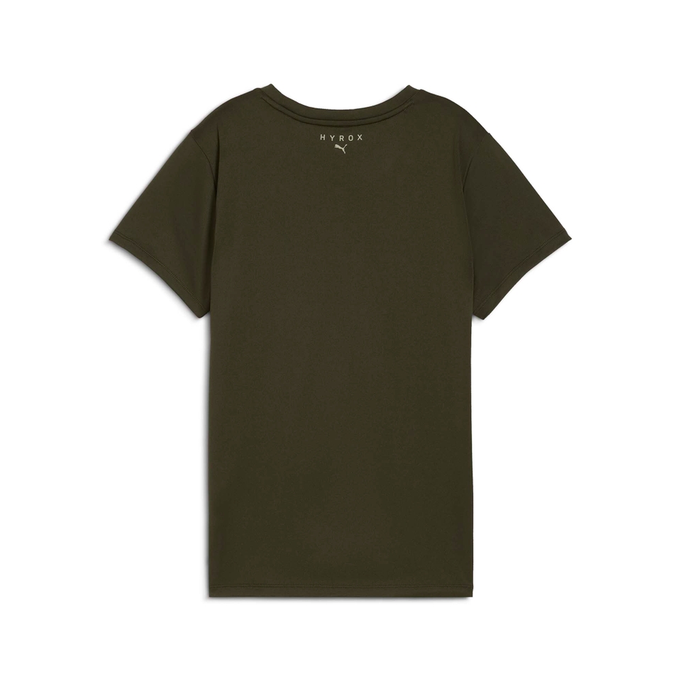 Hyrox W PUMA x HYROX POLY GRAPHIC TEE - Green