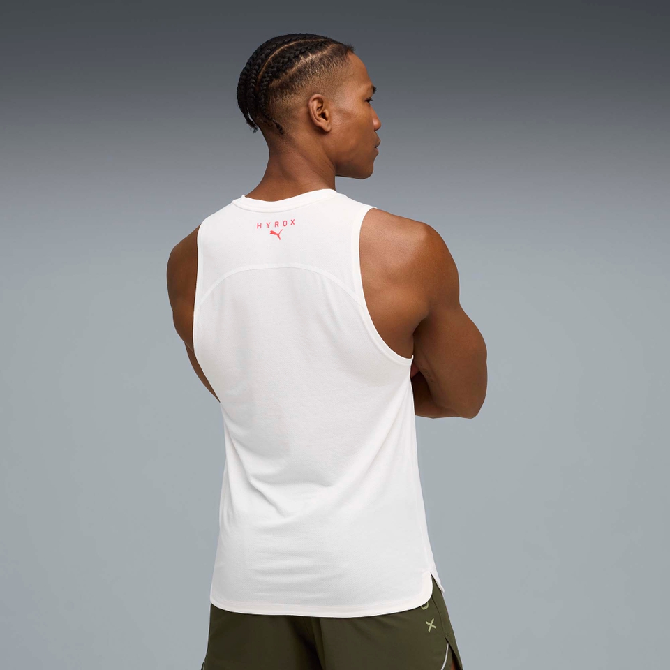 Hyrox M PUMA x HYROX CLOUDSPUN THERMOADAPT TANK - White