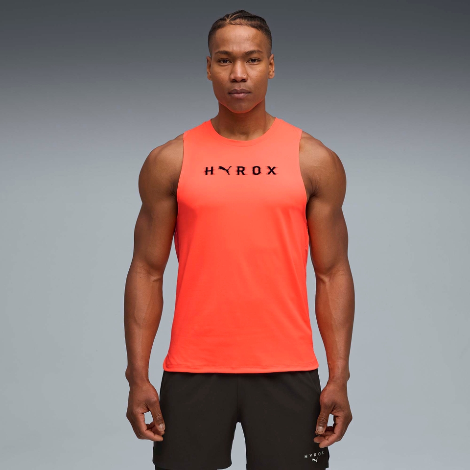 Hyrox M PUMA x HYROX CLOUDSPUN THERMOADAPT TANK - Red