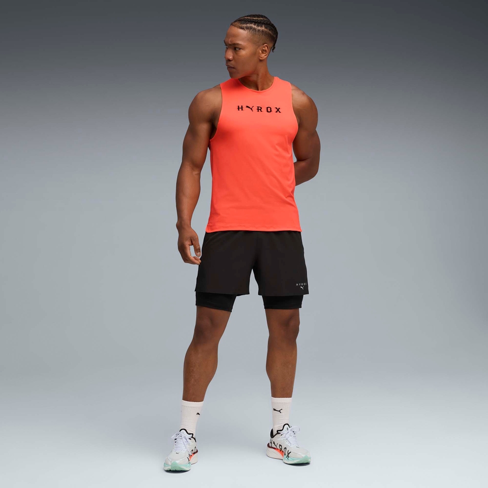 Hyrox M PUMA x HYROX CLOUDSPUN THERMOADAPT TANK - Red