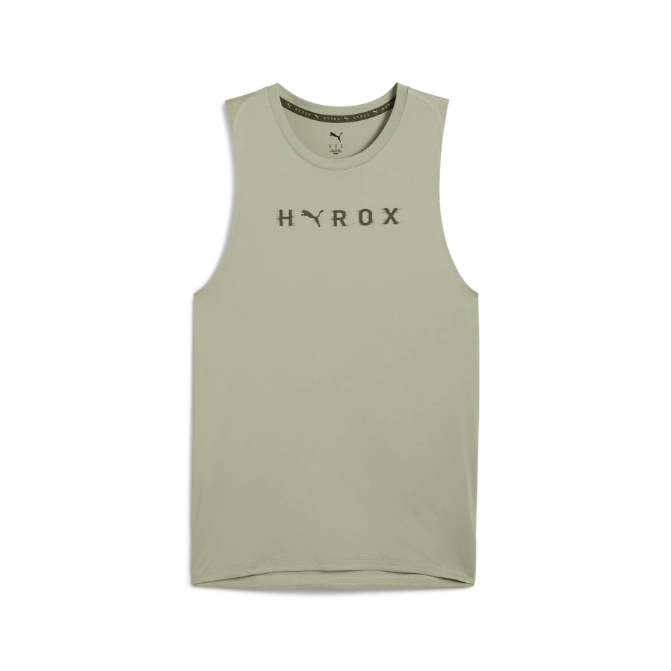 Hyrox M PUMA x HYROX CLOUDSPUN THERMOADAPT TANK - Green