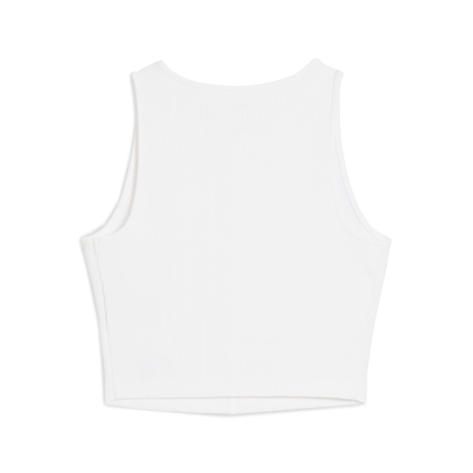 Hyrox W PUMA x HYROX RIB CROP TANK - White