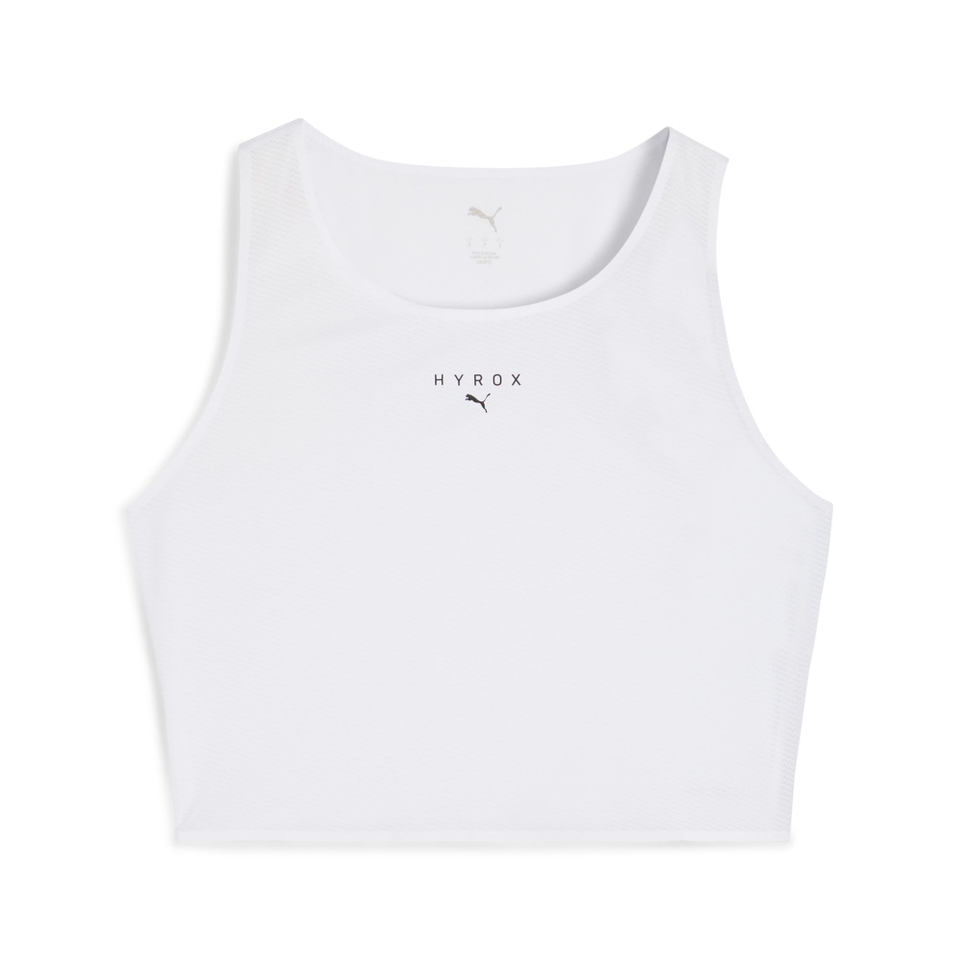 Hyrox W PUMA x HYROX ULTRASPUN CROP TANK - White