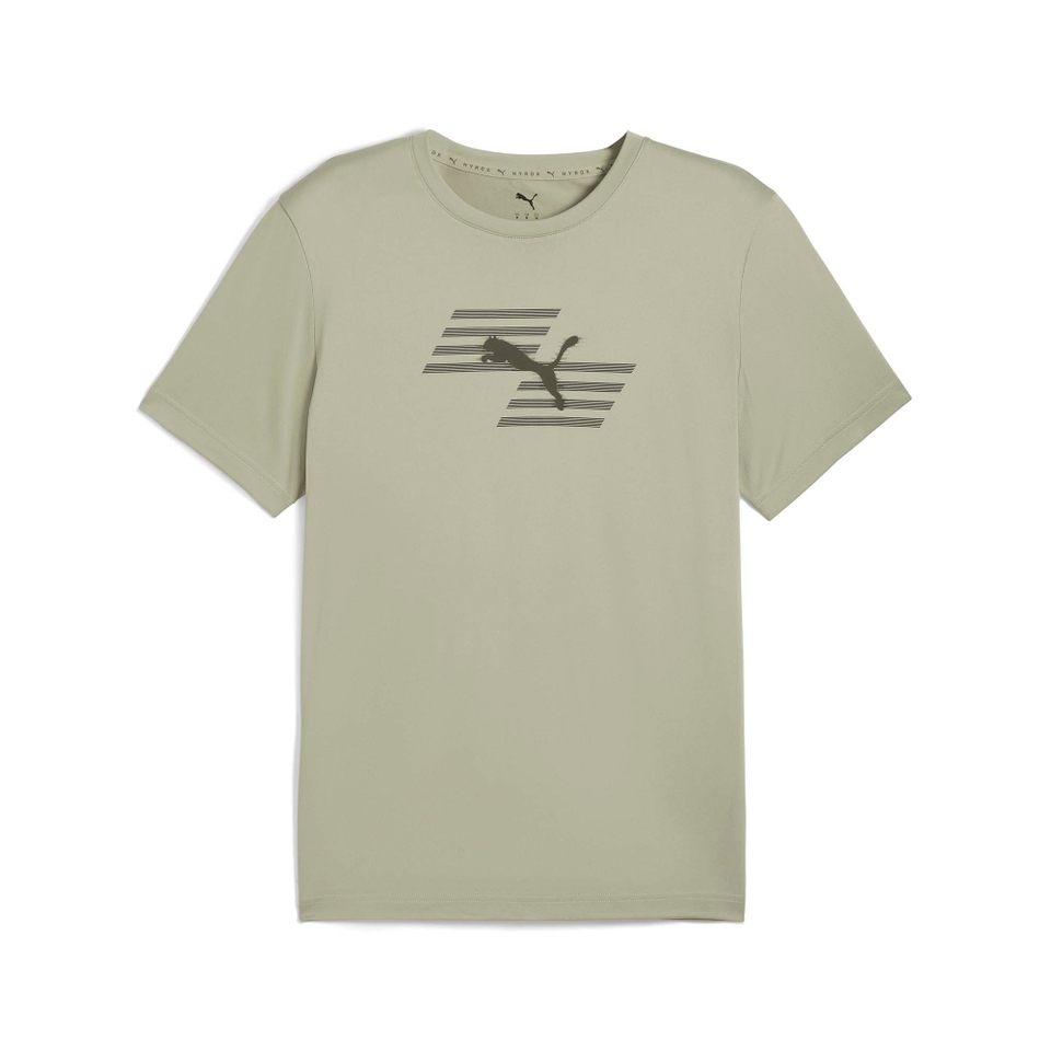 Hyrox M PUMA x HYROX POLY GRAPHIC TEE - Green