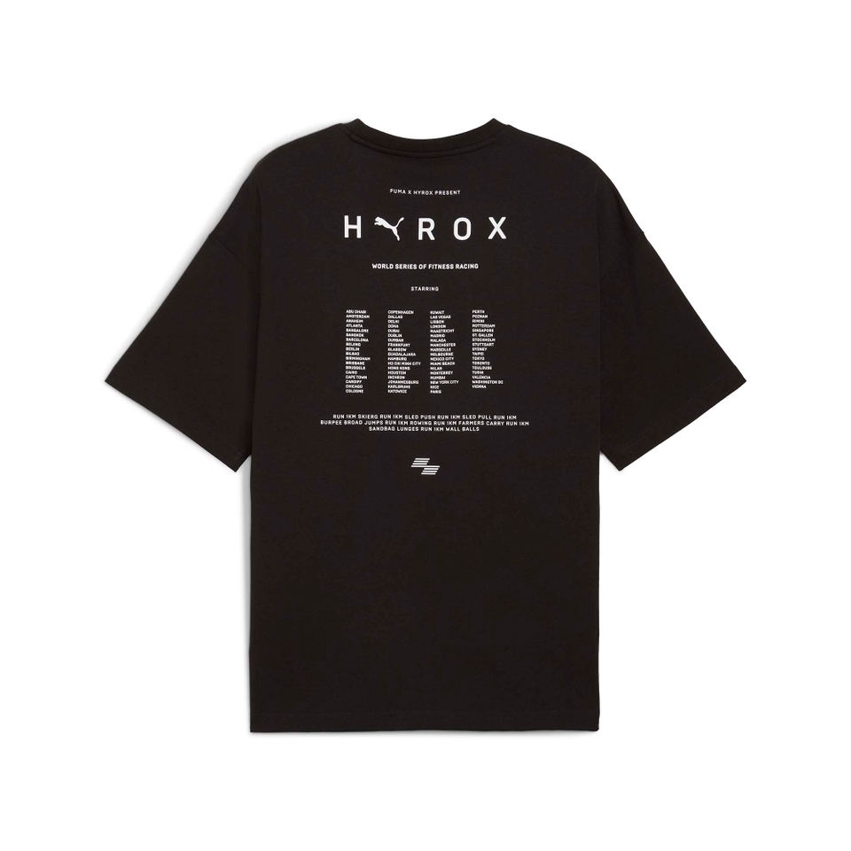 Hyrox M PUMA x HYROX LIFESTYLE TEE - Black